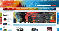 Desktop Screenshot of 365astronomy.com